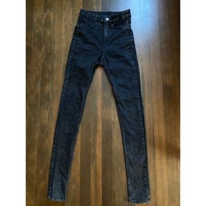 H&M Acid wash jeggings